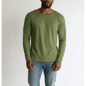 All In Motion Men's Long Sleeve Performance T-Shirt Green Size 3XL Crew Neck NWT